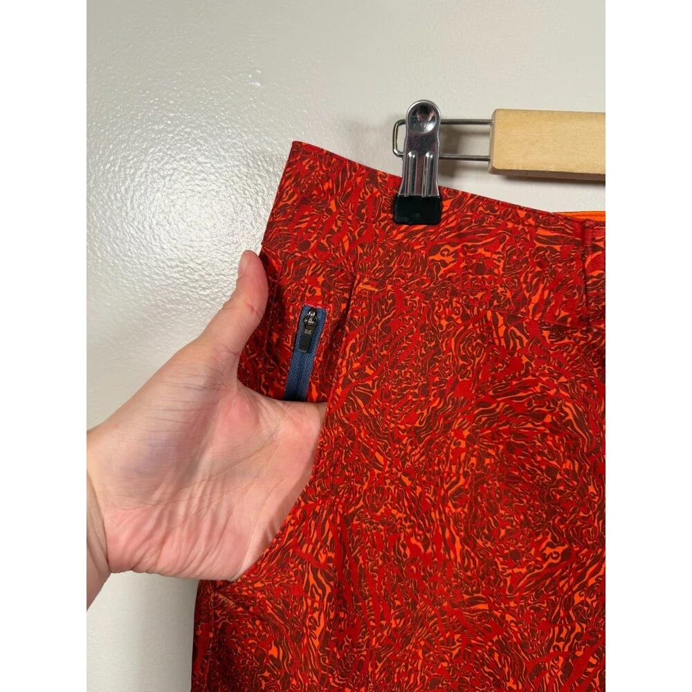 Stio CFS Board Shorts Mens Size 32 Orange Swim Surf Beach Hybrid Vacation